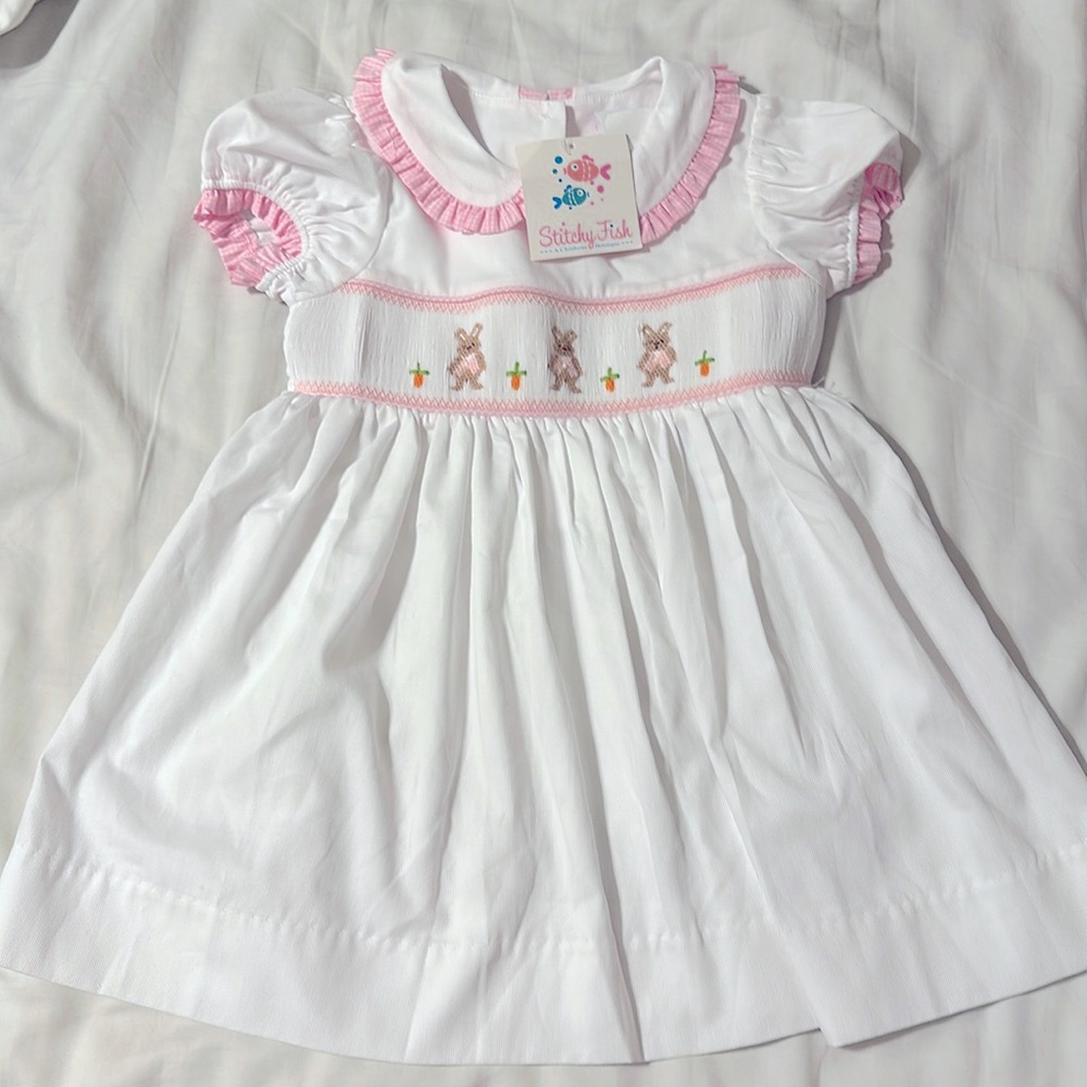 StitchyFish Girls Easter Dress [Brand New]🐣